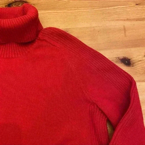 Polo jeans Company red turtleneck cotton women’s M - Picture 7 of 10